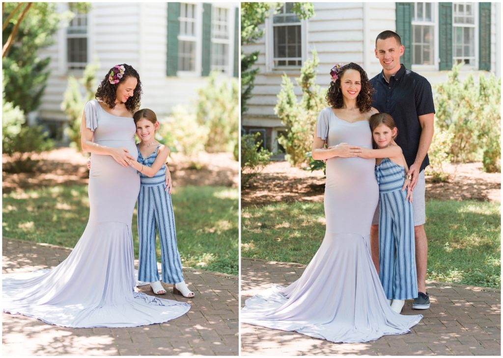 colonial williamsburg maternity session 
