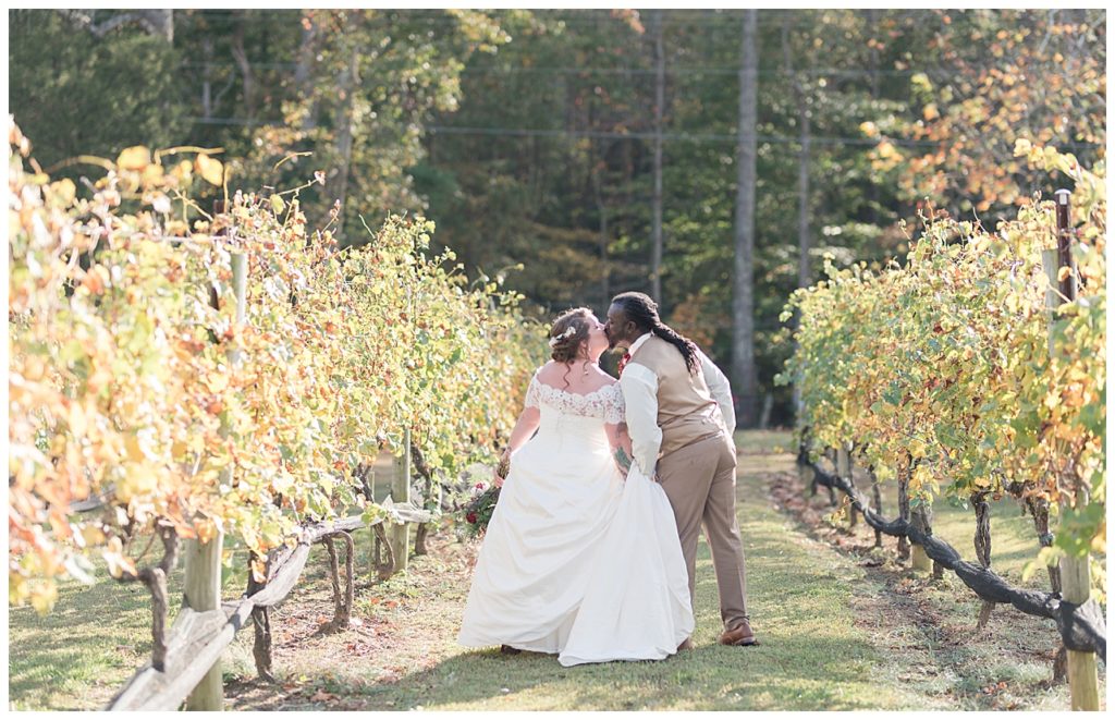 Prichett Wedding, Vineyards at New Kent Winery, fall wedding