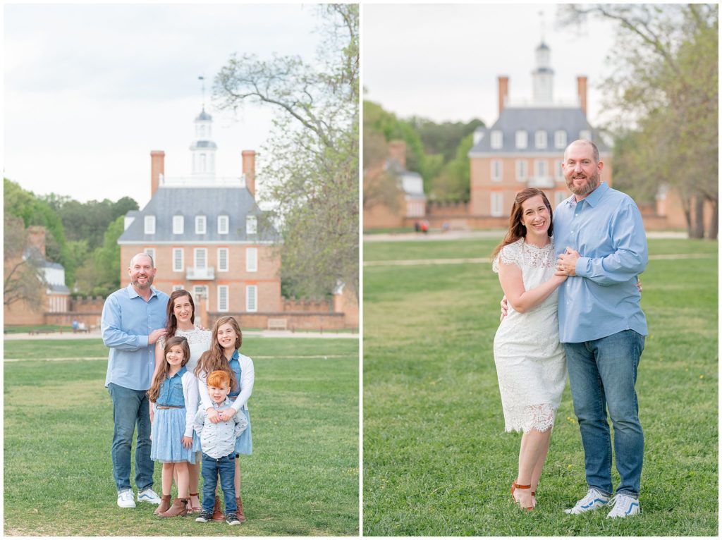 Coleman family  colonial  williamsburg family session jessica barrett photography